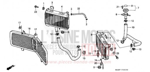 RADIATEUR GL1500SEW de 1998